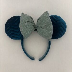 Disney Parks Ariel Teal Velvet Ears